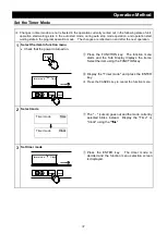 Предварительный просмотр 40 страницы Yamato IN604W Instruction Manual