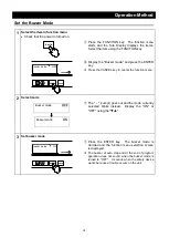 Предварительный просмотр 44 страницы Yamato IN604W Instruction Manual