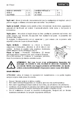 Предварительный просмотр 5 страницы Yamato JS 570/65 Instruction Manual