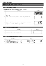 Предварительный просмотр 14 страницы Yamato Just NAVI J-101W Operation Manual