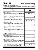 Предварительный просмотр 7 страницы Yamato PPC-101 Operation Manual