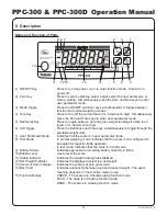 Предварительный просмотр 7 страницы Yamato PPC-300 Operation Manual