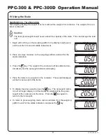 Предварительный просмотр 12 страницы Yamato PPC-300 Operation Manual