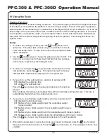 Предварительный просмотр 15 страницы Yamato PPC-300 Operation Manual