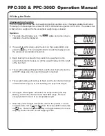 Предварительный просмотр 20 страницы Yamato PPC-300 Operation Manual