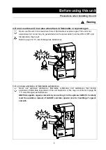 Предварительный просмотр 8 страницы Yamato PULVIS MINI BED GB210B Instruction Manual