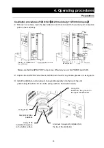 Предварительный просмотр 17 страницы Yamato PULVIS MINI BED GB210B Instruction Manual