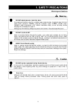 Предварительный просмотр 6 страницы Yamato Pure Line WE200 Instruction Manual