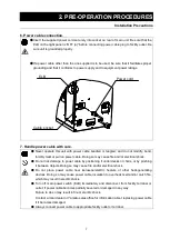 Preview for 9 page of Yamato Pure Line WE200 Instruction Manual