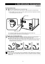 Preview for 16 page of Yamato Pure Line WE200 Instruction Manual