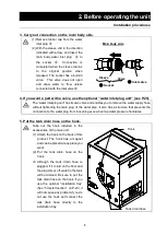 Предварительный просмотр 12 страницы Yamato Pure Line WL220T Instruction Manual