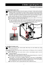 Предварительный просмотр 10 страницы Yamato Pure Line WL320A Instruction Manual