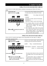 Предварительный просмотр 30 страницы Yamato Pure Line WL320A Instruction Manual