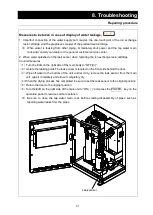 Предварительный просмотр 40 страницы Yamato Pure Line WL320A Instruction Manual