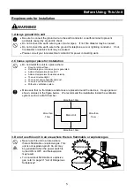 Предварительный просмотр 7 страницы Yamato RE300 Instruction Manual