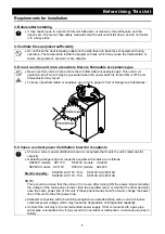 Preview for 8 page of Yamato SK200C Instruction Manual