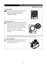 Предварительный просмотр 16 страницы Yamato SM201 Instruction Manual