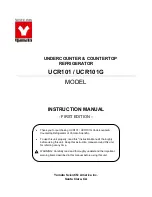 Yamato UCR101 Instruction Manual предпросмотр