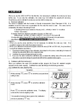 Предварительный просмотр 14 страницы Yamato UDS-1V-WP Operation Manual