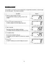 Предварительный просмотр 16 страницы Yamato UDS-1V-WP Operation Manual