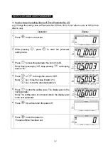 Предварительный просмотр 19 страницы Yamato UDS-1V-WP Operation Manual