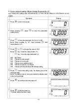 Предварительный просмотр 21 страницы Yamato UDS-1V-WP Operation Manual