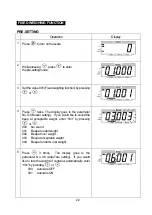 Предварительный просмотр 24 страницы Yamato UDS-1V-WP Operation Manual