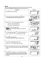 Предварительный просмотр 30 страницы Yamato UDS-1V-WP Operation Manual