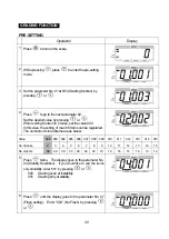 Предварительный просмотр 32 страницы Yamato UDS-1V-WP Operation Manual