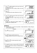 Предварительный просмотр 34 страницы Yamato UDS-1V-WP Operation Manual