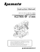 Yamato VC2790G-8F class Instruction Manual preview