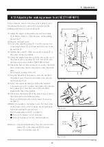 Preview for 45 page of Yamato VE2700-8 class Instruction Manual