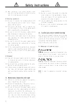 Предварительный просмотр 6 страницы Yamato VG3511-8F Instruction Manual