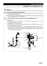 Предварительный просмотр 11 страницы Yamato WA500 Instruction Manual