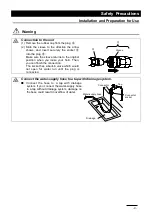 Предварительный просмотр 12 страницы Yamato WA500 Instruction Manual