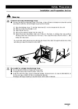 Предварительный просмотр 14 страницы Yamato WA500 Instruction Manual