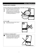 Preview for 9 page of Yamato WS 200 Instruction Manual