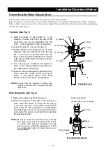 Preview for 15 page of Yamato WS 200 Instruction Manual