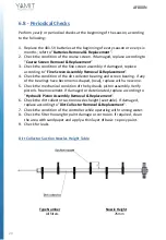 Предварительный просмотр 20 страницы YAMIT E.L.I. AF800N Series Service Maintenance Manual