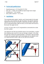 Предварительный просмотр 4 страницы YAMIT F-700TS HYDROCYCLON Installation & Operation Manual