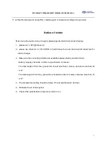 Предварительный просмотр 3 страницы YANGDONG Y4100D Operation & Maintenance Manual