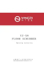 YANGZI YZ-X8 Operating Instruction preview