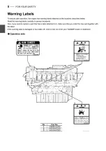 Предварительный просмотр 8 страницы Yanmar 12AYM-WET Operation Manual