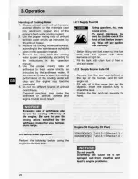 Preview for 21 page of Yanmar 2GM20 Operation Manual