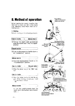 Предварительный просмотр 37 страницы Yanmar 2QM15 Operation Manual