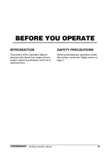 Preview for 31 page of Yanmar 2YM15 Operation Manual