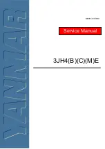 Preview for 1 page of Yanmar 3JH4BE Service Manual