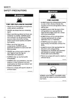 Предварительный просмотр 10 страницы Yanmar 3MP2 Service Manual