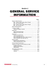 Предварительный просмотр 22 страницы Yanmar 4BY Service Manual