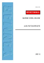 Yanmar 4JH3-DTE Service Manual предпросмотр